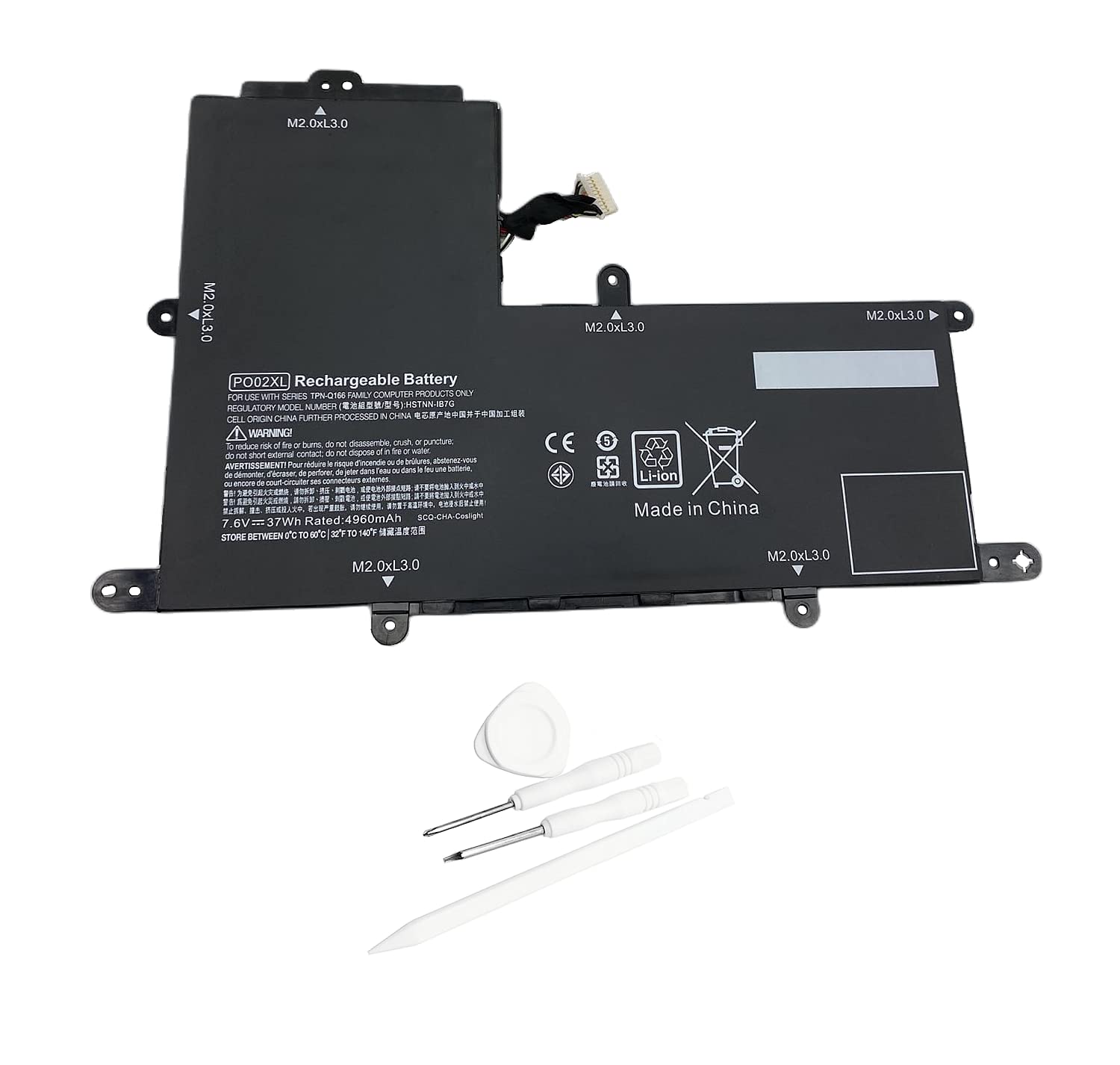 Amazon.com: HCSK Uniwings PO02XL New Laptop Battery Replacement